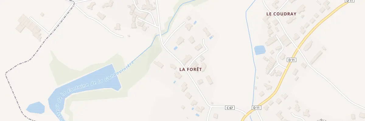 Plan du 202 La Forêt à Saint-André-Goule-d’Oie