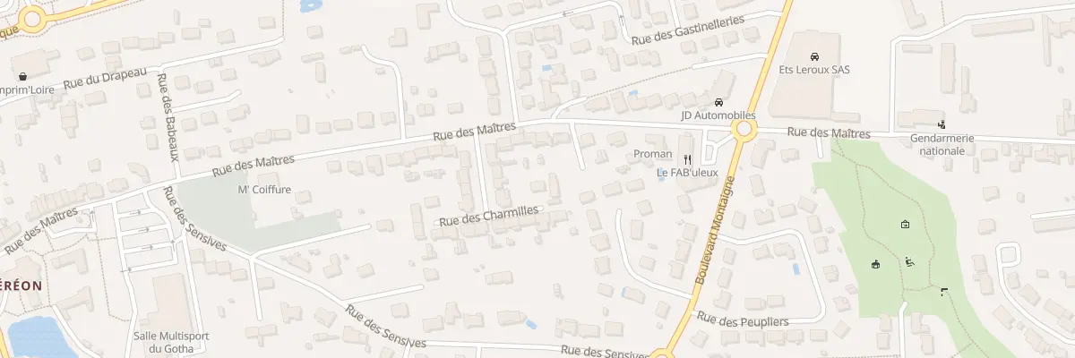 Plan du 97 Rue des Charmilles à Ancenis-Saint-Géréon