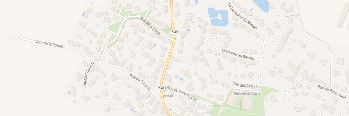 Plan du 5758 Rue des Jardins à La Boissière-de-Montaigu