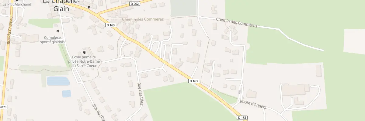 Plan du 23 Rue d’Anjou à La Chapelle-Glain