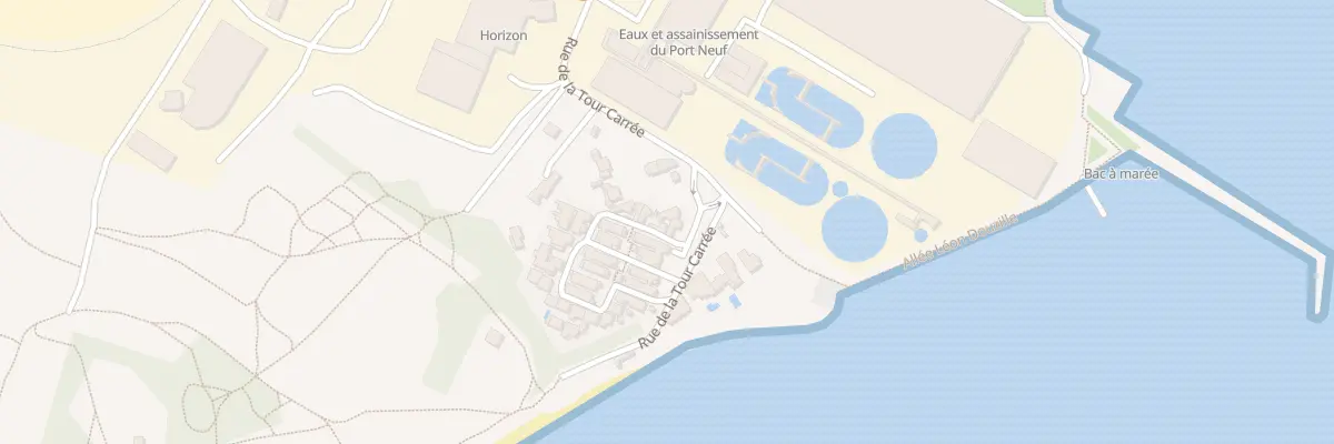 Plan du 18 Rue de la Tour Carrée à La Rochelle