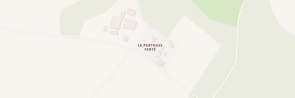 Plan du 1 Le Perthuis Ferte aux Pineaux