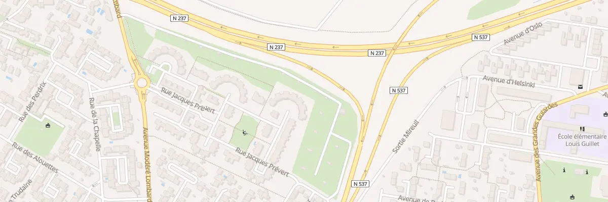 Plan du 22 Rue Robert Desnos à La Rochelle