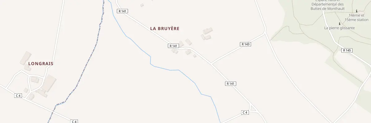 Plan du 14 La Bruyere à Monthault