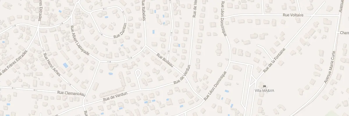 Plan du 41 Rue Montaigne à Lacanau