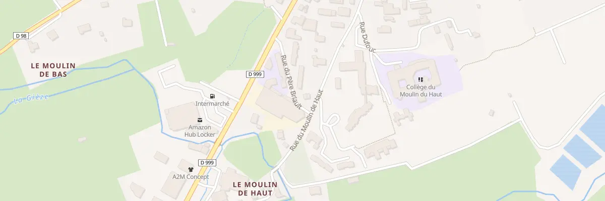 Plan du 17 Rue du Pere Briault - Percy à Percy-en-Normandie