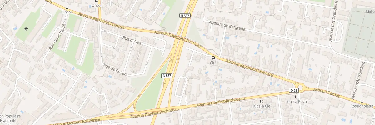Plan du 353 Av Raymond Poincaré à La Rochelle