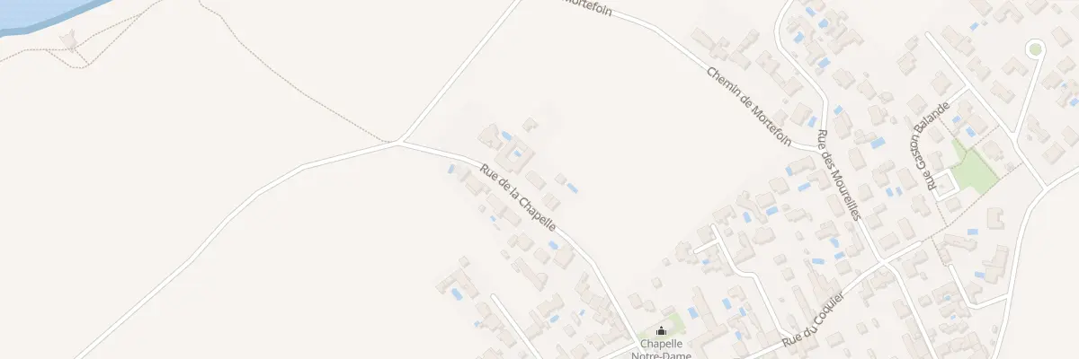 Plan du 20 Rue de la Chapelle à Nieul-sur-Mer
