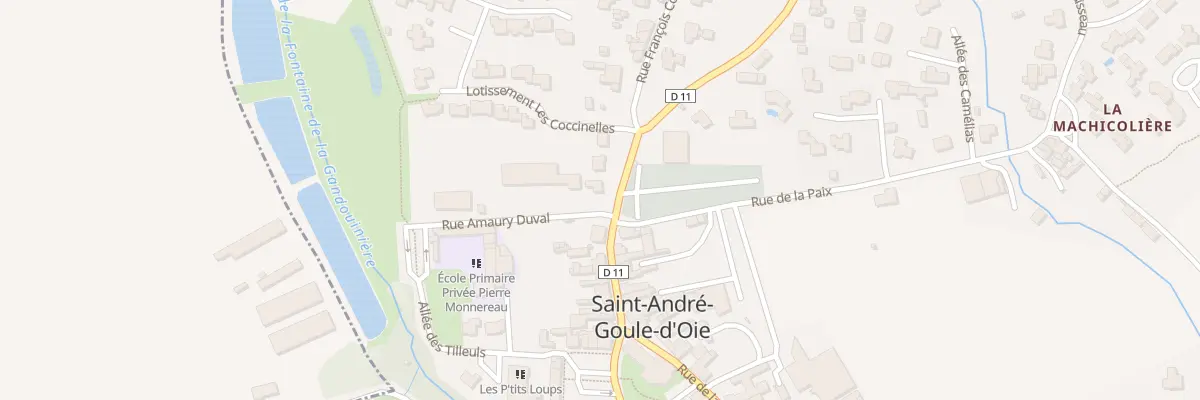 Plan du 39 Rue de la croix charette à Saint-André-Goule-d’Oie