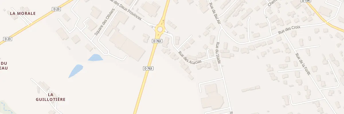 Plan du 7123 Rue des Acacias (St Laur Autel à Orée d’Anjou