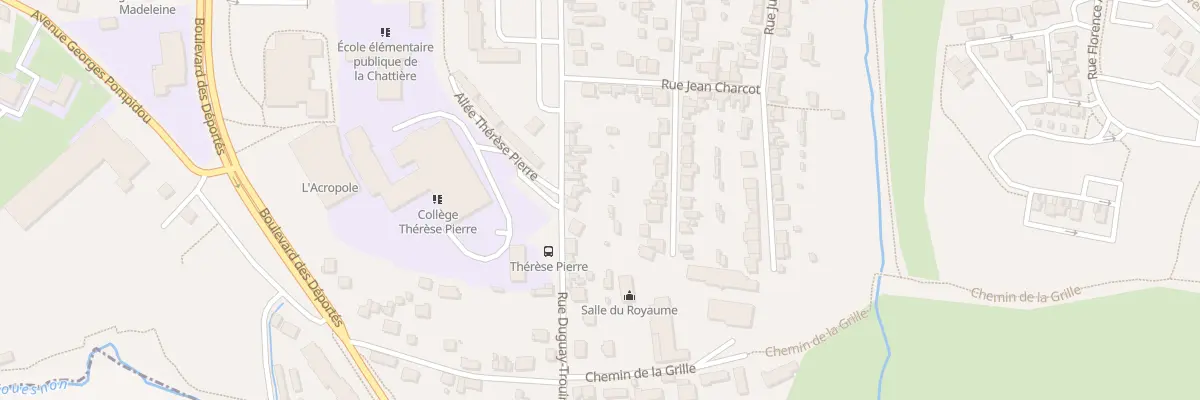 Plan du 71 Rue Duguay-trouin à Fougères