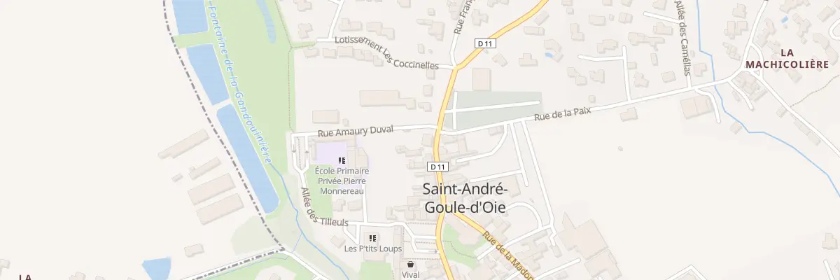Plan du 37 Rue de la croix charette à Saint-André-Goule-d’Oie