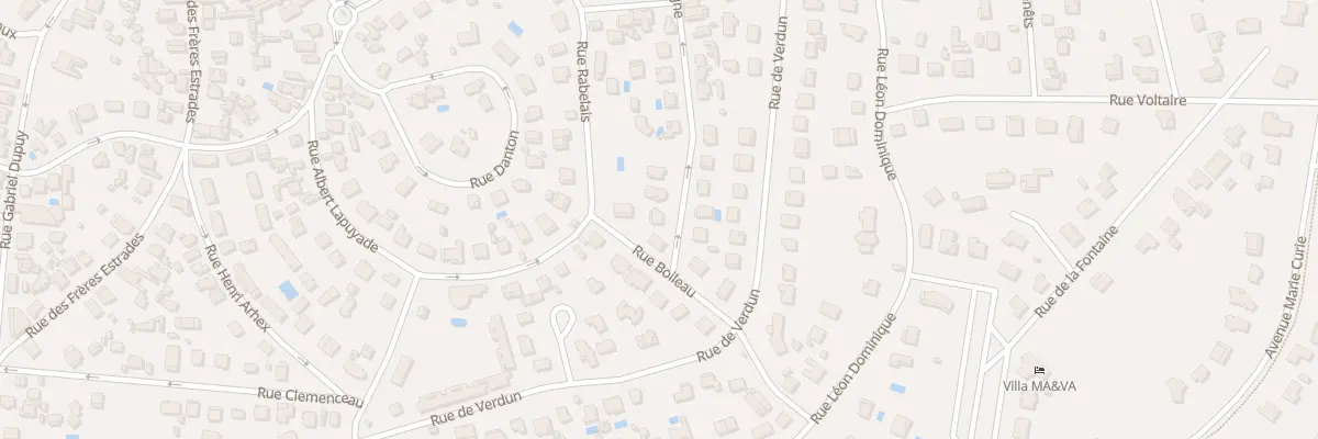Plan du 26 Rue Montaigne à Lacanau