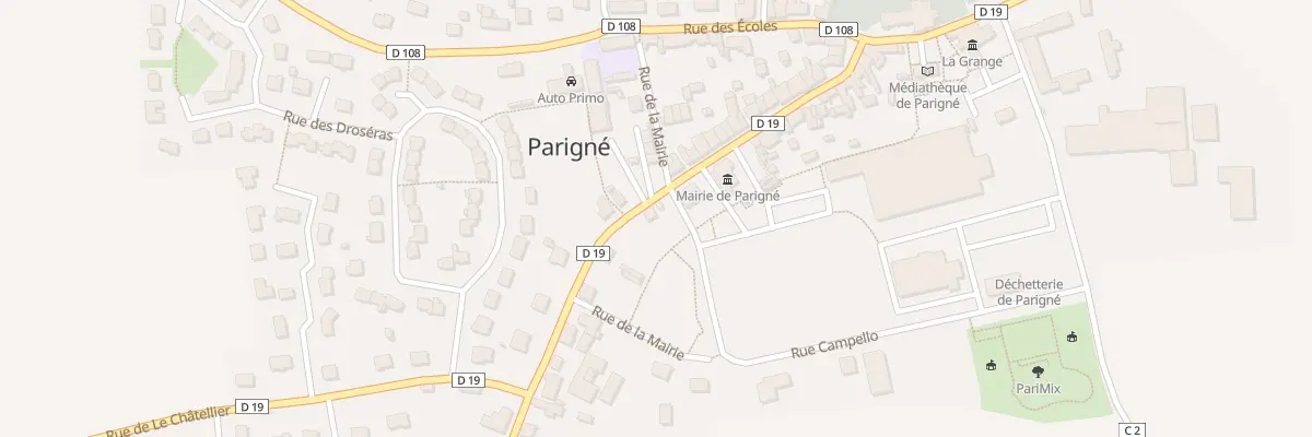 Plan du 31 Rue de la Mairie à Parigné