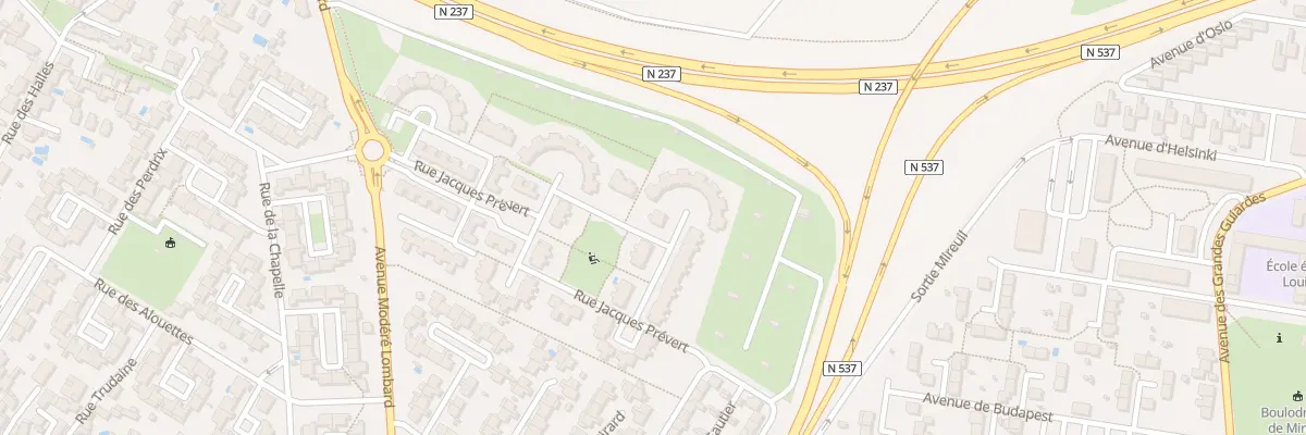 Plan du 32 Rue Robert Desnos à La Rochelle