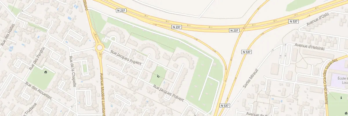 Plan du 30 Rue Robert Desnos à La Rochelle