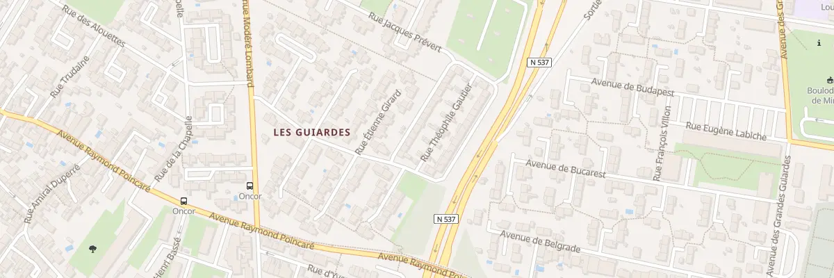 Plan du 27 Rue Théophile Gautier à La Rochelle