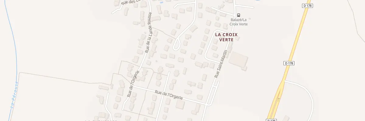 Plan du 15 Rue des Glycines à Balazé