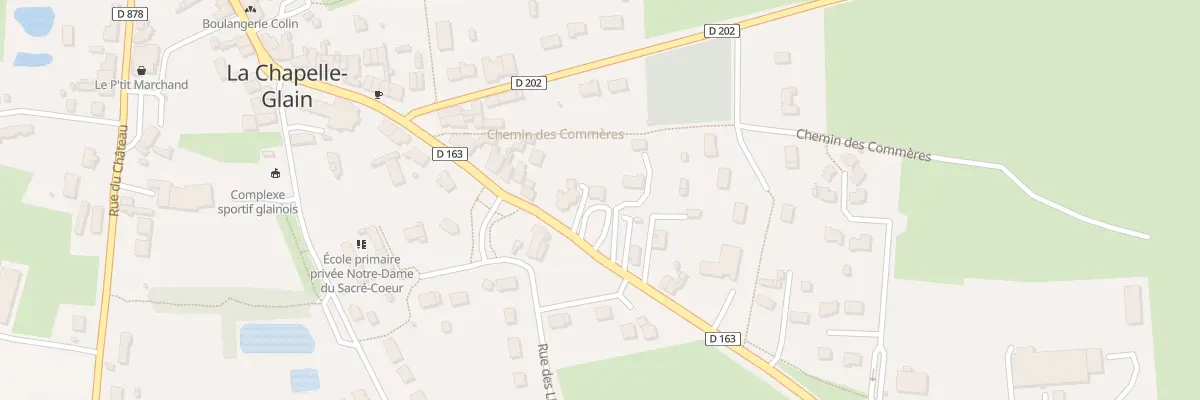 Plan du 13 Rue d’Anjou à La Chapelle-Glain