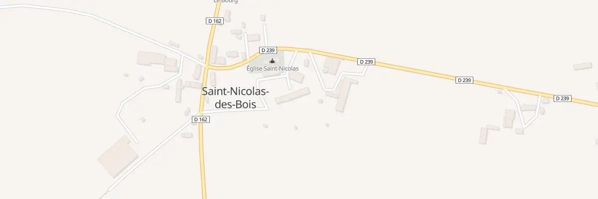 Plan du 1 La Cour à Saint-Nicolas-des-Bois