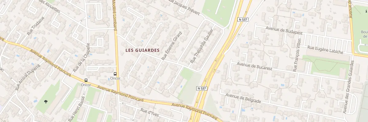 Plan du 30 Rue Théophile Gautier à La Rochelle