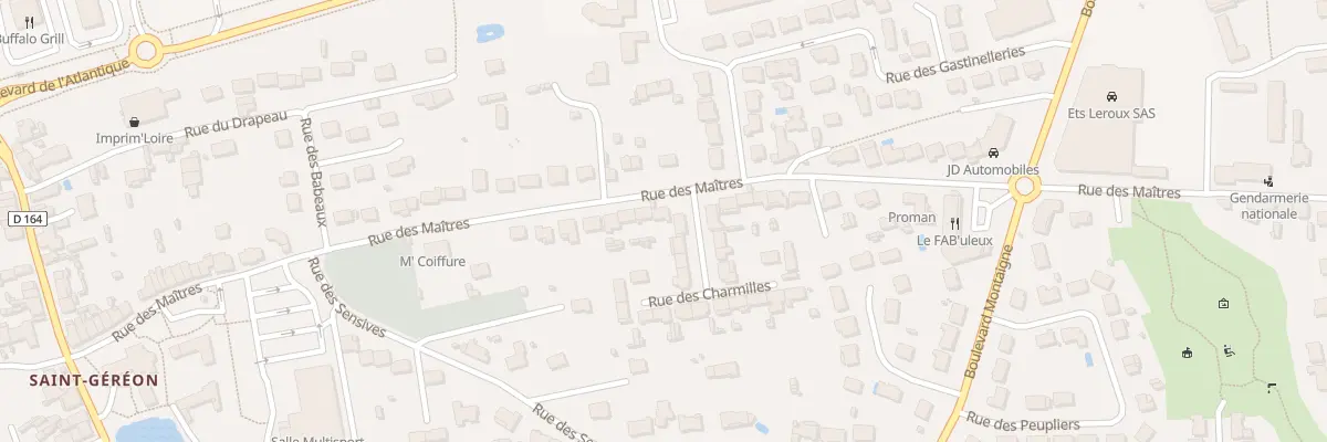 Plan du 432 Rue des Maitres à Ancenis-Saint-Géréon