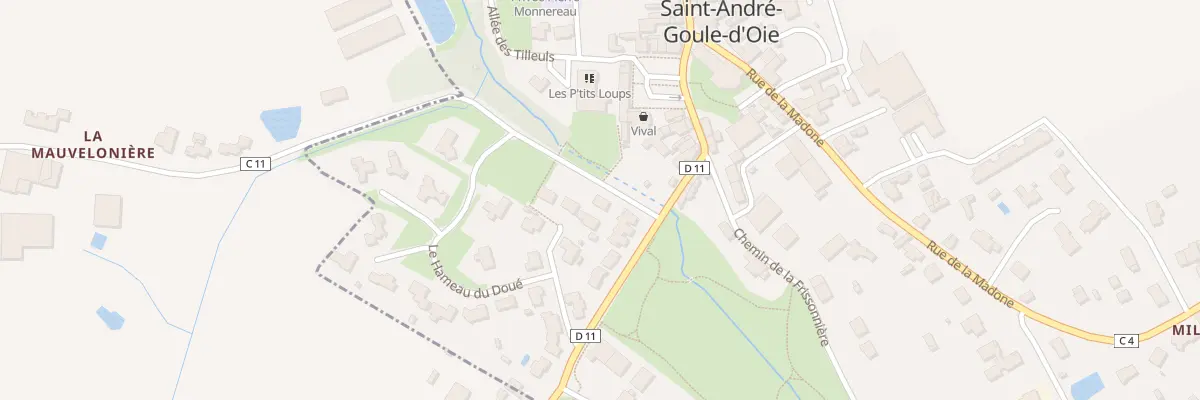 Plan du 8B Rue des acacias à Saint-André-Goule-d’Oie