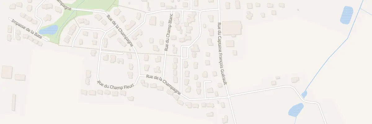 Plan du 7 Rue du Champ des Oiseaux à Étrelles