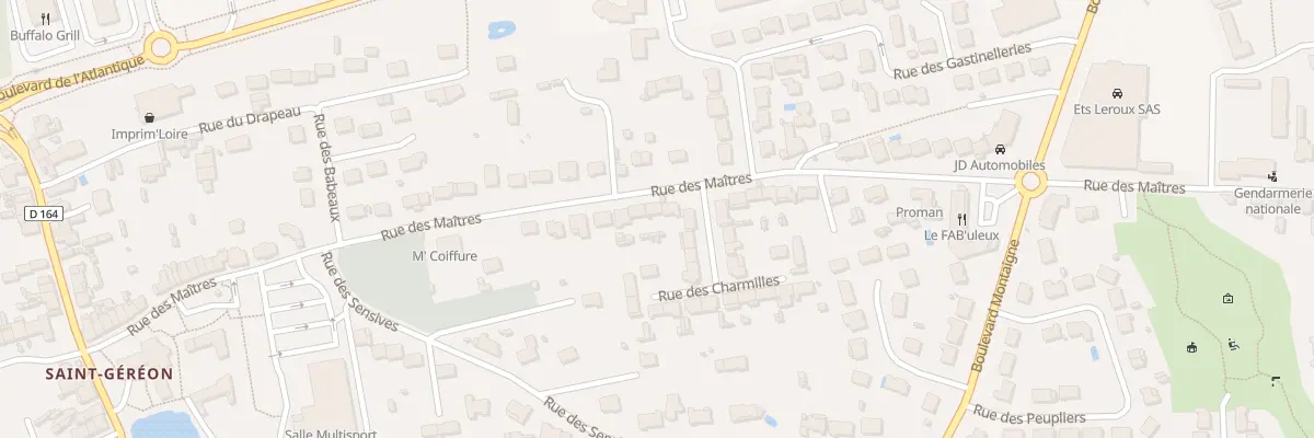 Plan du 414 Rue des Maitres à Ancenis-Saint-Géréon
