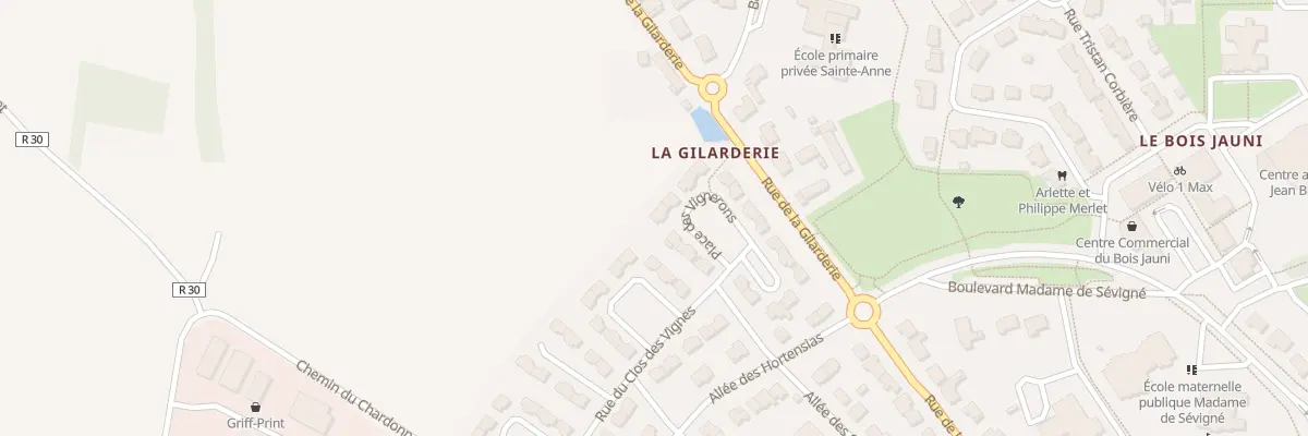 Plan du 206 Pl des Vignerons - Ancenis à Ancenis-Saint-Géréon