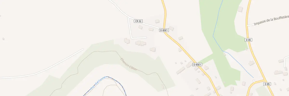 Plan du 10 Imp du Gros Chene - Les Biards à Isigny-le-Buat