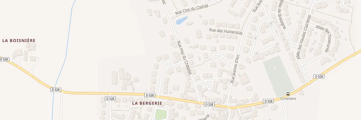 Plan du 15 Rue Robert Schumann à Balazé