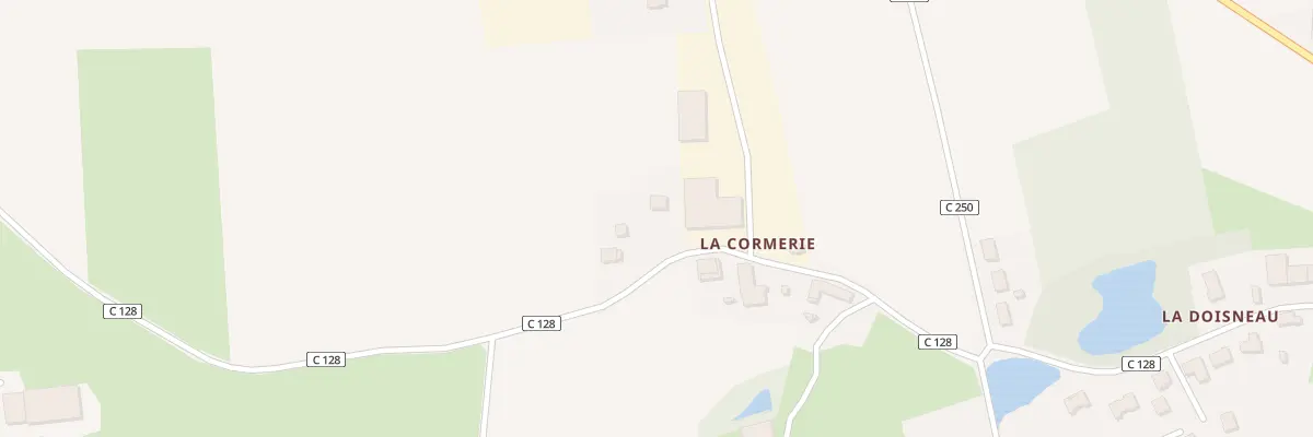 Plan du 255 La Cormerie à Mésanger