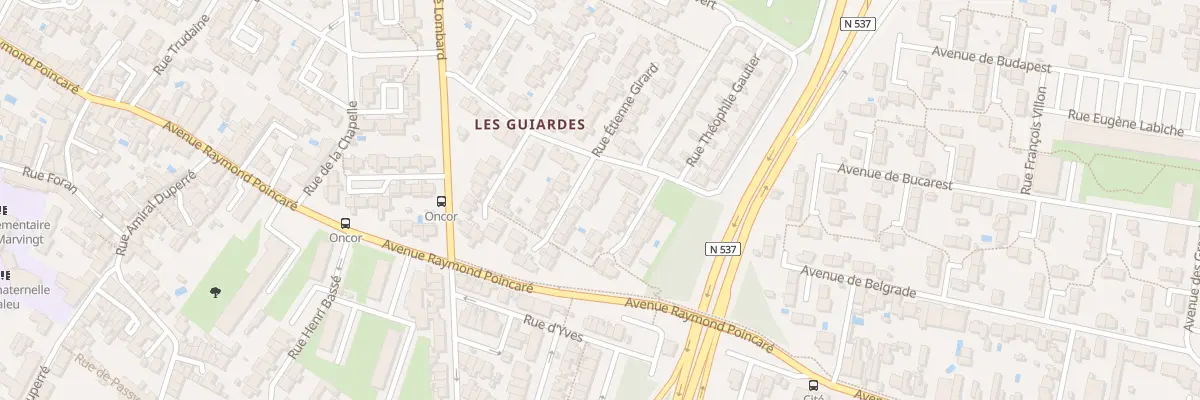 Plan du 5 Rue Adolphe Prive à La Rochelle