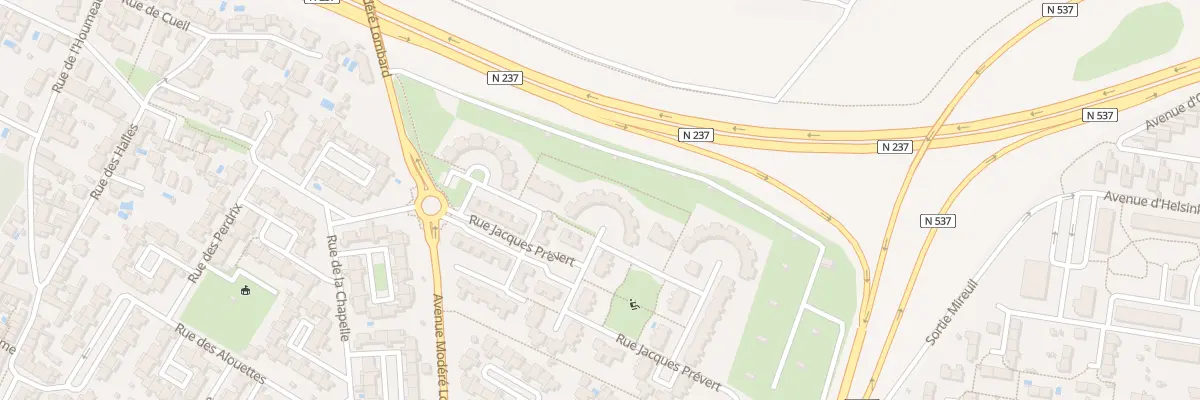 Plan du 46 Rue Robert Desnos à La Rochelle