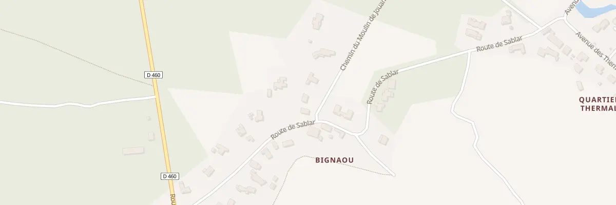 Plan du 15 Che du Moulin de Jouanin à Saubusse
