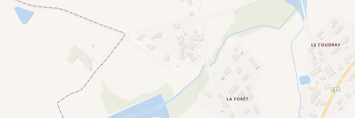 Plan du 5268 La Brejonniere à Saint-André-Goule-d’Oie