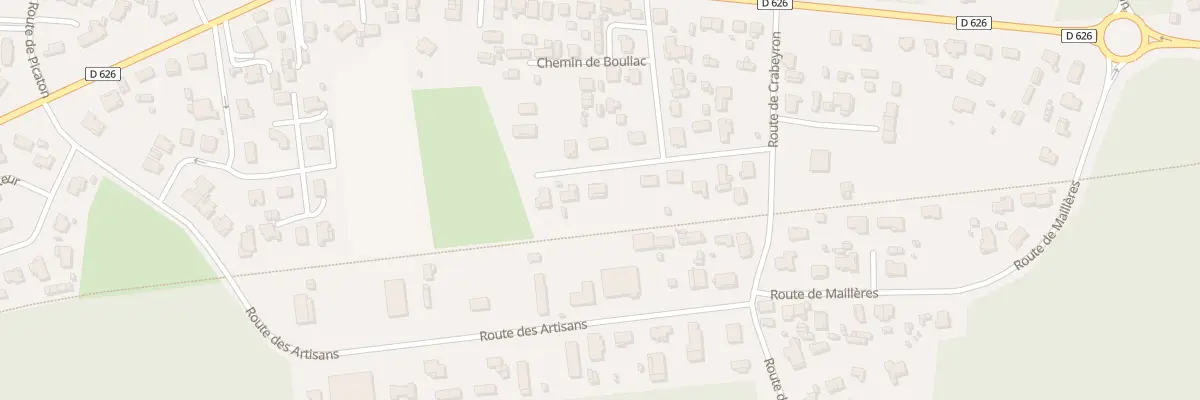 Plan du 49 Imp de Bouliac à Aureilhan