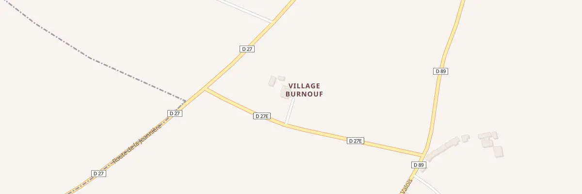Plan du 5020 Hamel Burnouf à La Haye-Bellefond