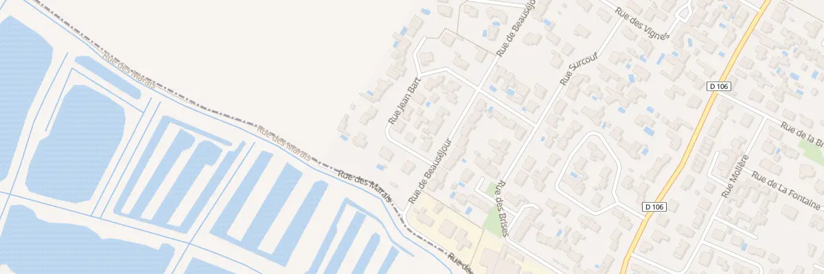Plan du 9 Rue Jean Bart à L’Houmeau