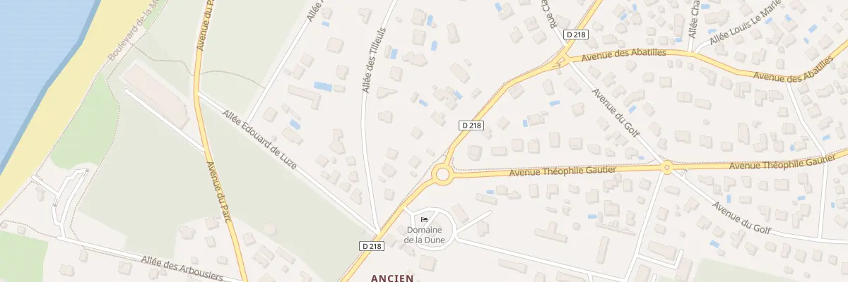 Plan du 181 Bd de la Cote d’Argent à Arcachon