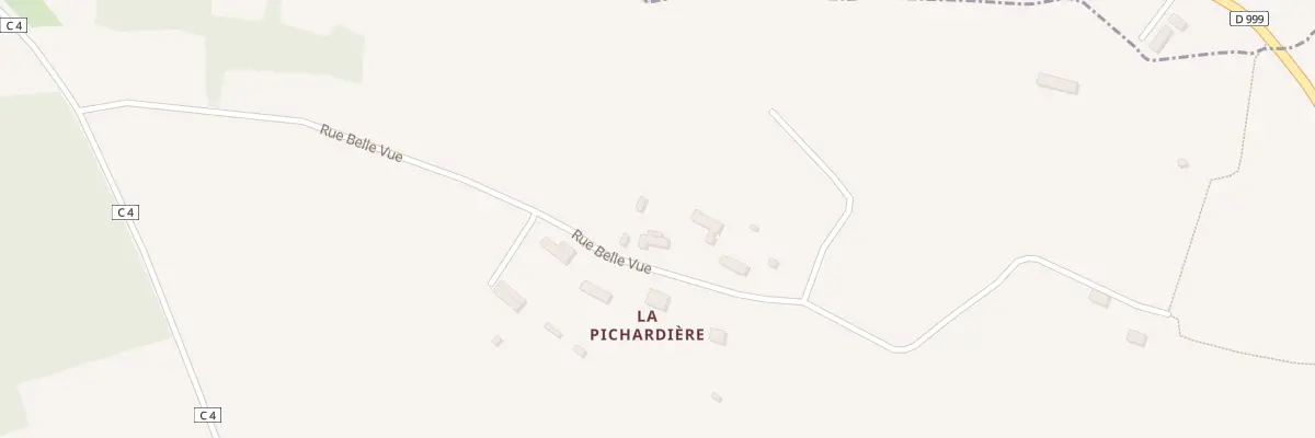 Plan du 1 Rue Belle Vue à Saint-Jean-du-Corail-des-Bois