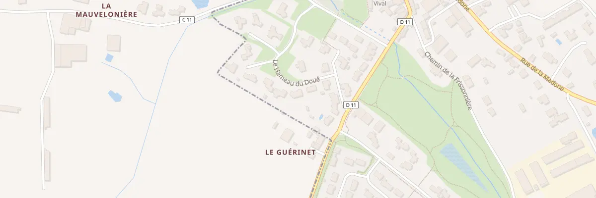 Plan du 10 Le Hameau du Doue à Saint-André-Goule-d’Oie