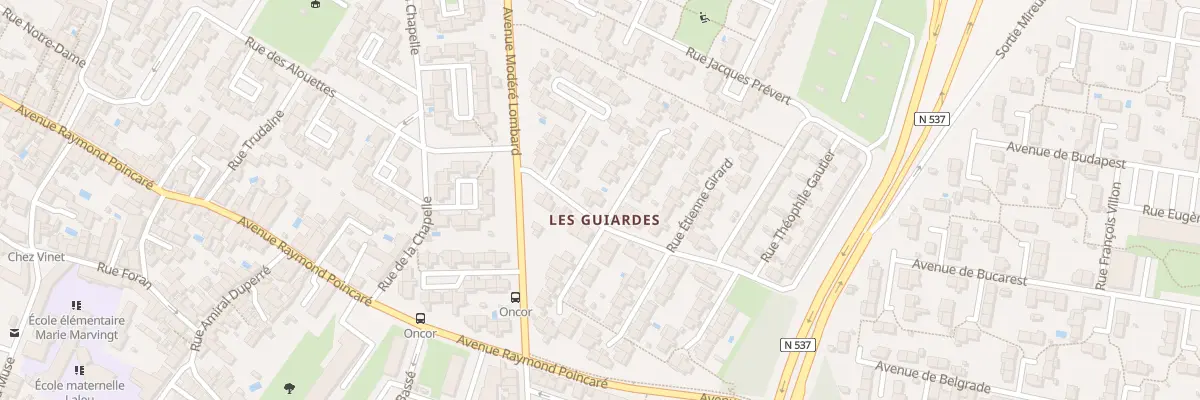 Plan du 9 Rue Victor Pechon à La Rochelle
