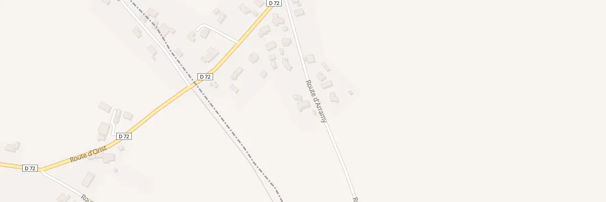 Plan du 138 Rte d’Arramy à Orist