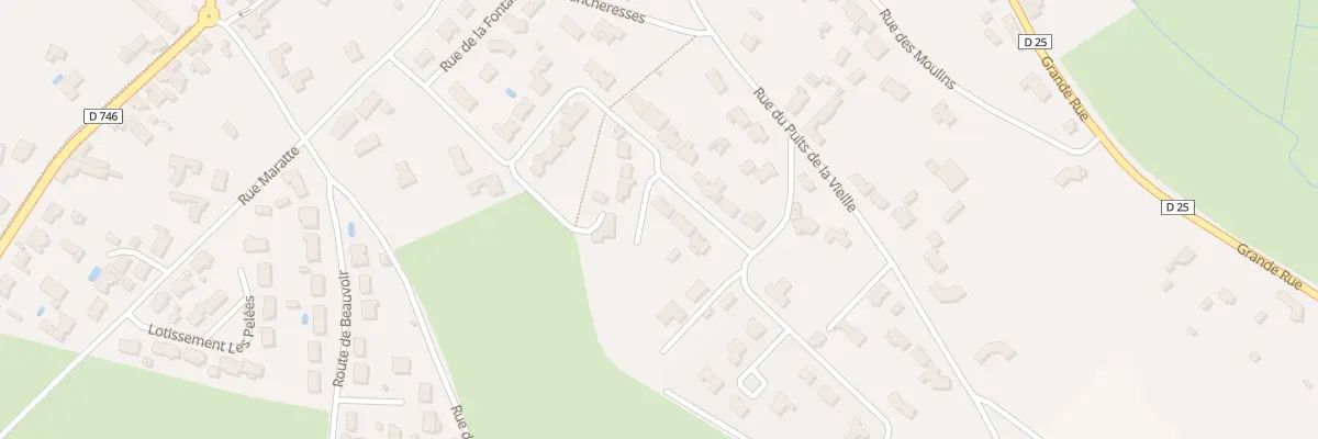 Plan du 10 Rue de la fontaine à Triaize
