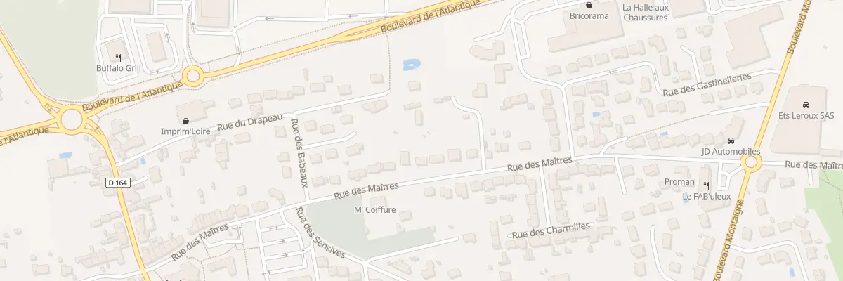 Plan du 327 Rue des Maitres à Ancenis-Saint-Géréon