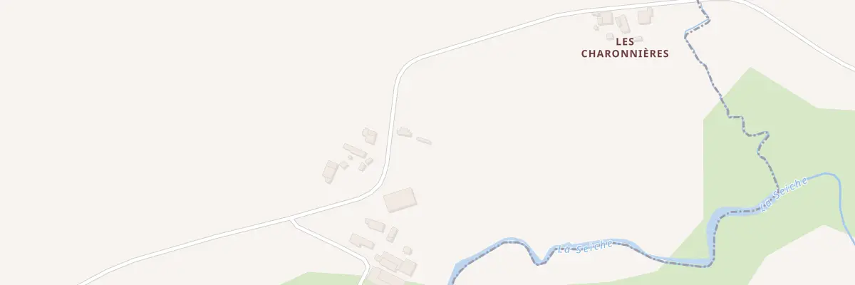 Plan du 2 La Rousseliere à Moutiers