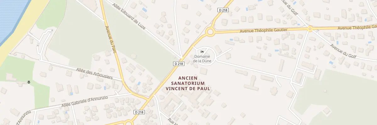 Plan du 158 Bd de la Cote d’Argent à Arcachon