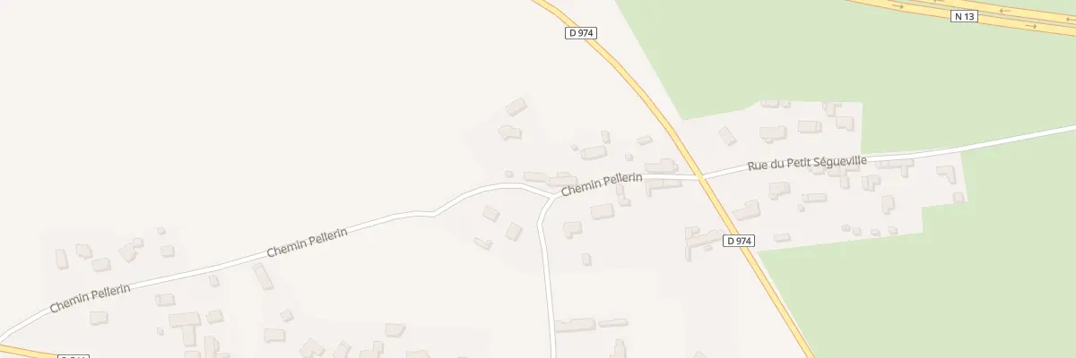 Plan du 6 Chem Pellerin - Saint Pellerin à Carentan-les-Marais